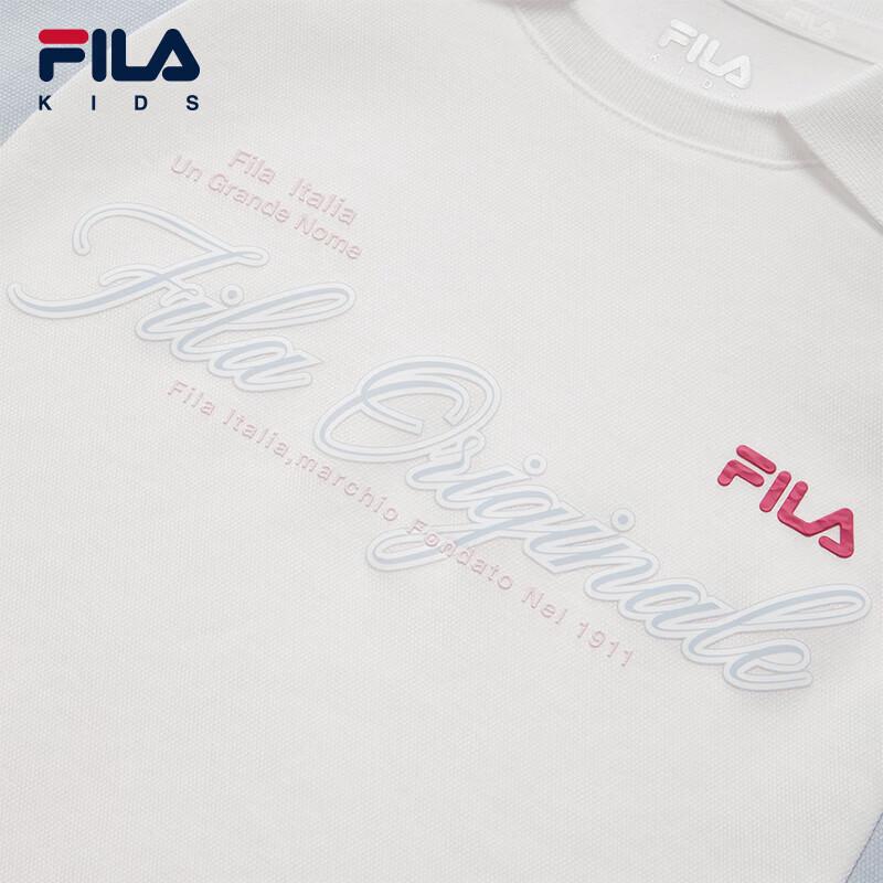 FILA Girls' Summer Short Sleeve Polo Shirt