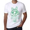 Men’s Vintage Tee Shirt Graphic T Shirt Hardcore Gamer Since 1954 White