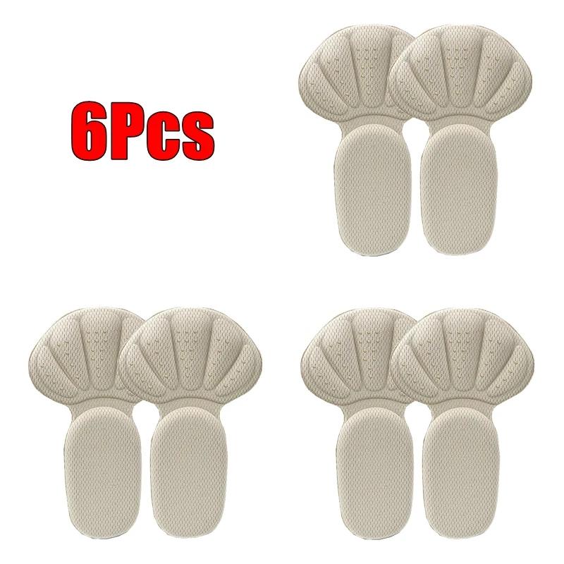 Наклейки на пятку Защита пятки кроссовок Подушечки для ног Облегчение боли Уменьшитель размера Нескользящие стельки для обуви Т-образная подушечка для ухода за ногами Фиксаторы для пятки