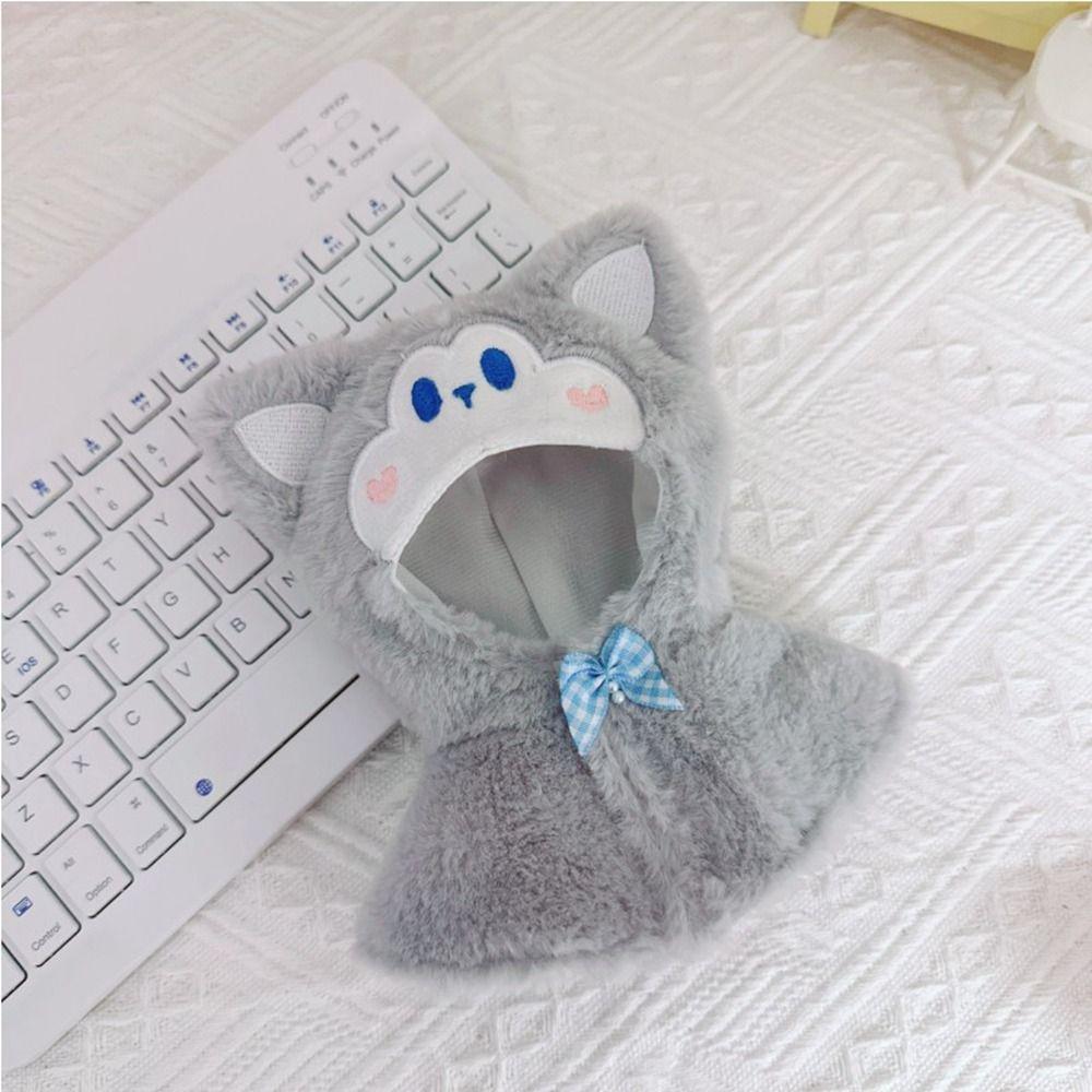 Куклы ручной работы, толстовка, накидка, модное плюшевое пальто, наряды, 10 см, хлопковые куклы/1/12 BJD куклы