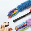Щенок Грызет Цветной Питомца Жует Пищит Точит Зубы Со Звуком Забавный Устойчивый к Прорезыванию Зубов Канат Для Средних Крупных Собак