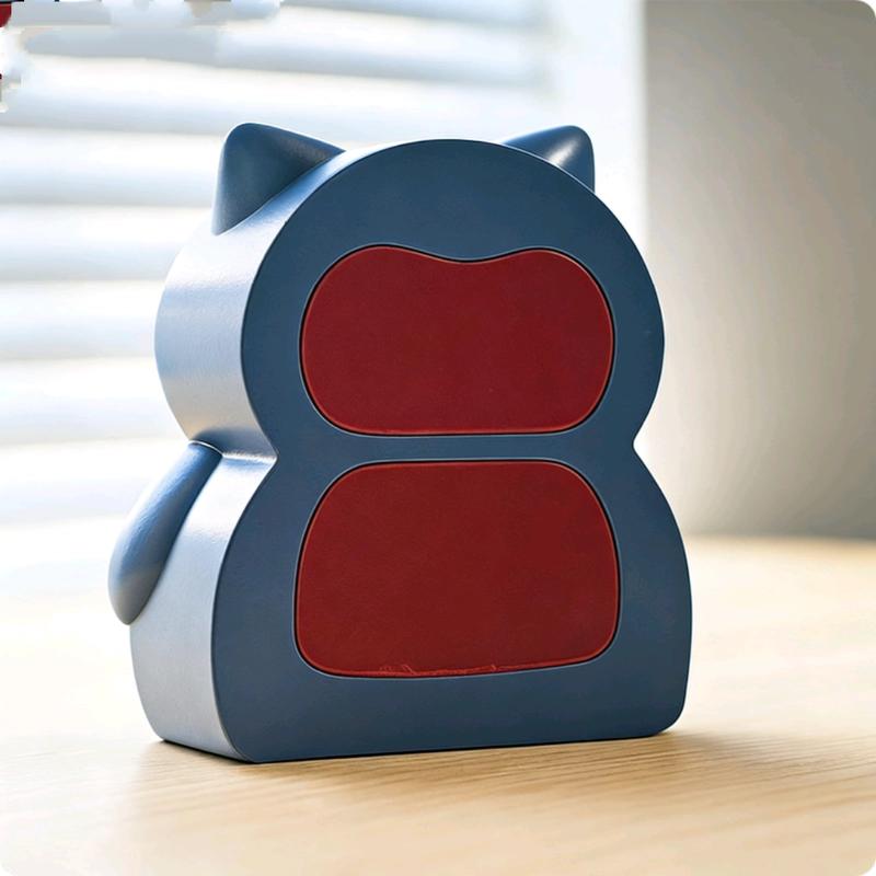23x25 см Покемон Снорлакс Коробка для хранения Двухслойный Настольный Органайзер для прихожей Декоративное украшение Практичный Креативный Подарок для Мальчиков