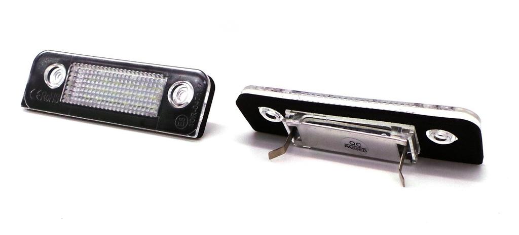 Светодиодные лампы освещения номерного знака для Ford Fiesta, Fusion, Mondeo, Off-Road, 2 шт.