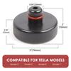 1/4 шт. Резиновая накладка для домкрата для Tesla Model Y/3 – Шайбы для подставок под шасси с сумкой для хранения (Автомобильные аксессуары)
