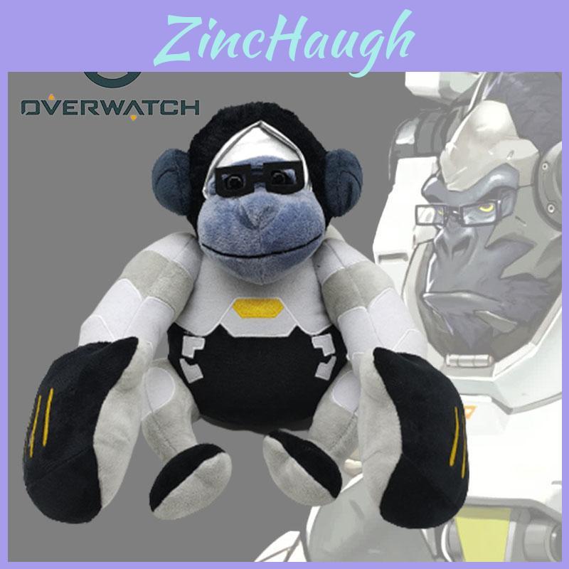 Overwatch Jumbo Winston Plush Toy Soft Squishy Stuffed Animal Gift