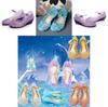 Stylish Summer Toddler Kids Baby Girls Wedge Sandals Crafted From Durable Pvc Material