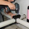 Safe 15mm 10-Hole Drill Bit Guide Non-Slip Firmly Fixed Drill Bit Holder Accurate Drilling Drill Jig PVC Pipe