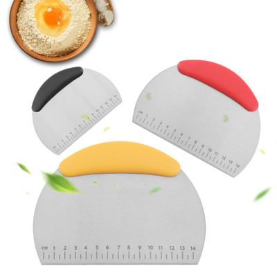 Удобный пищевой экологически чистый резак для кондитерских изделий, шпатель для помадки, скребок для нуги, инструмент