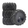 4PCS 85mm 12mm Hex Monster Truck Wheel Rubber Tires for SCY 16101 Pro 16102 Pro WLTOYS 144001 144010 1/16 Off-Road RC CarParts
