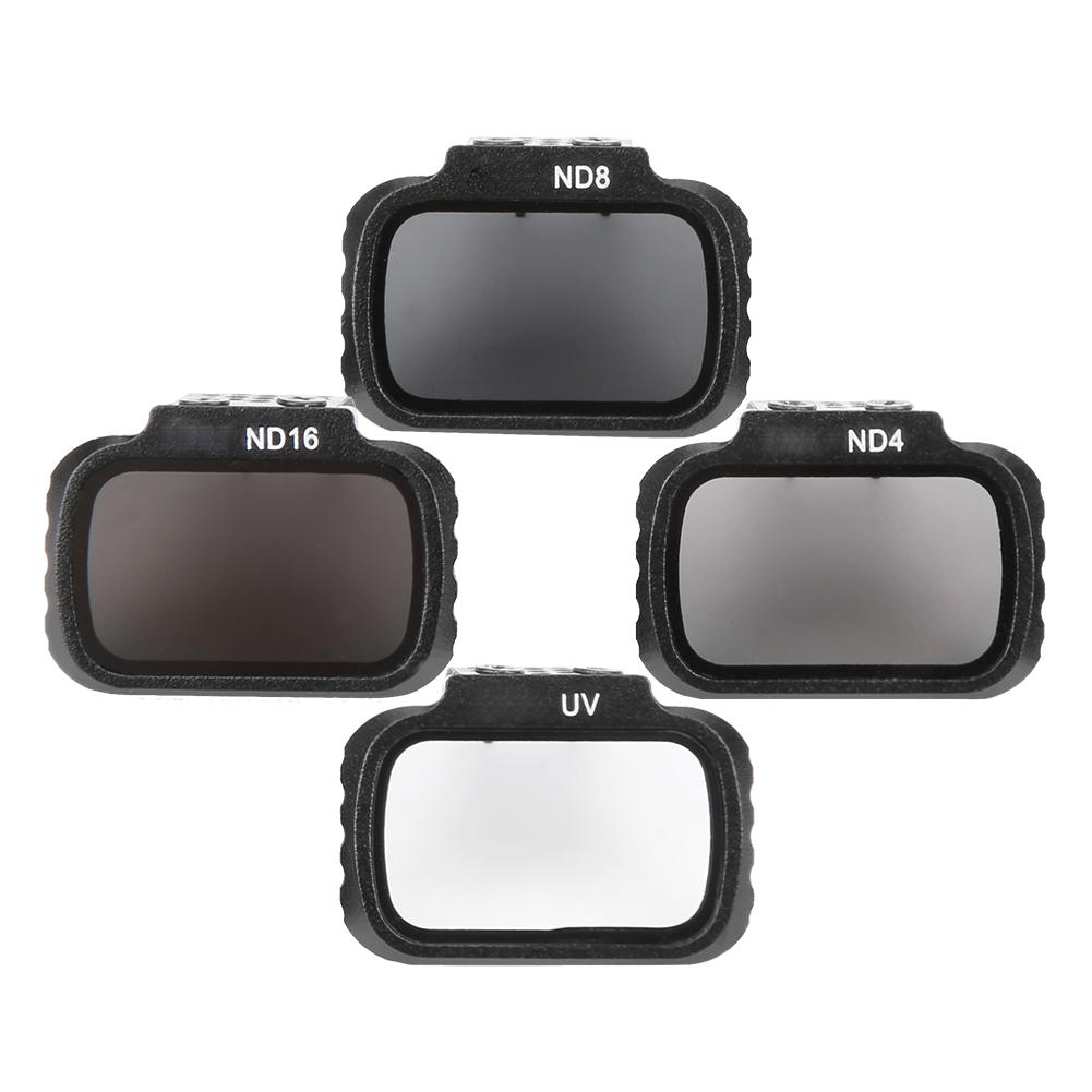 Комплект фильтров для объектива Fikaz UV ND4 ND8 ND16, водонепроницаемый, ультратонкий, подходит для DJI Mavic Mini