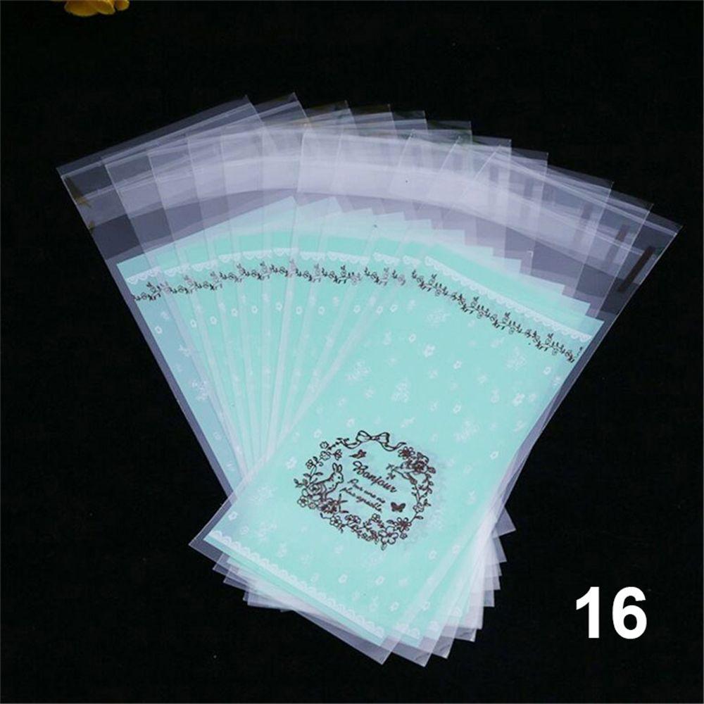 100pcs/lot Cute Bow Party Supplies Wedding Favors Lipstick Bag Gift Packages OPP Bags Plastic Pocket