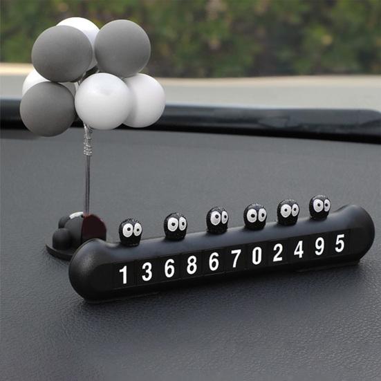 Забавное украшение для приборной панели, аксессуары для зеркала заднего вида, мультяшная форма, мини-размер, милый автомобильный орнамент, декор интерьера