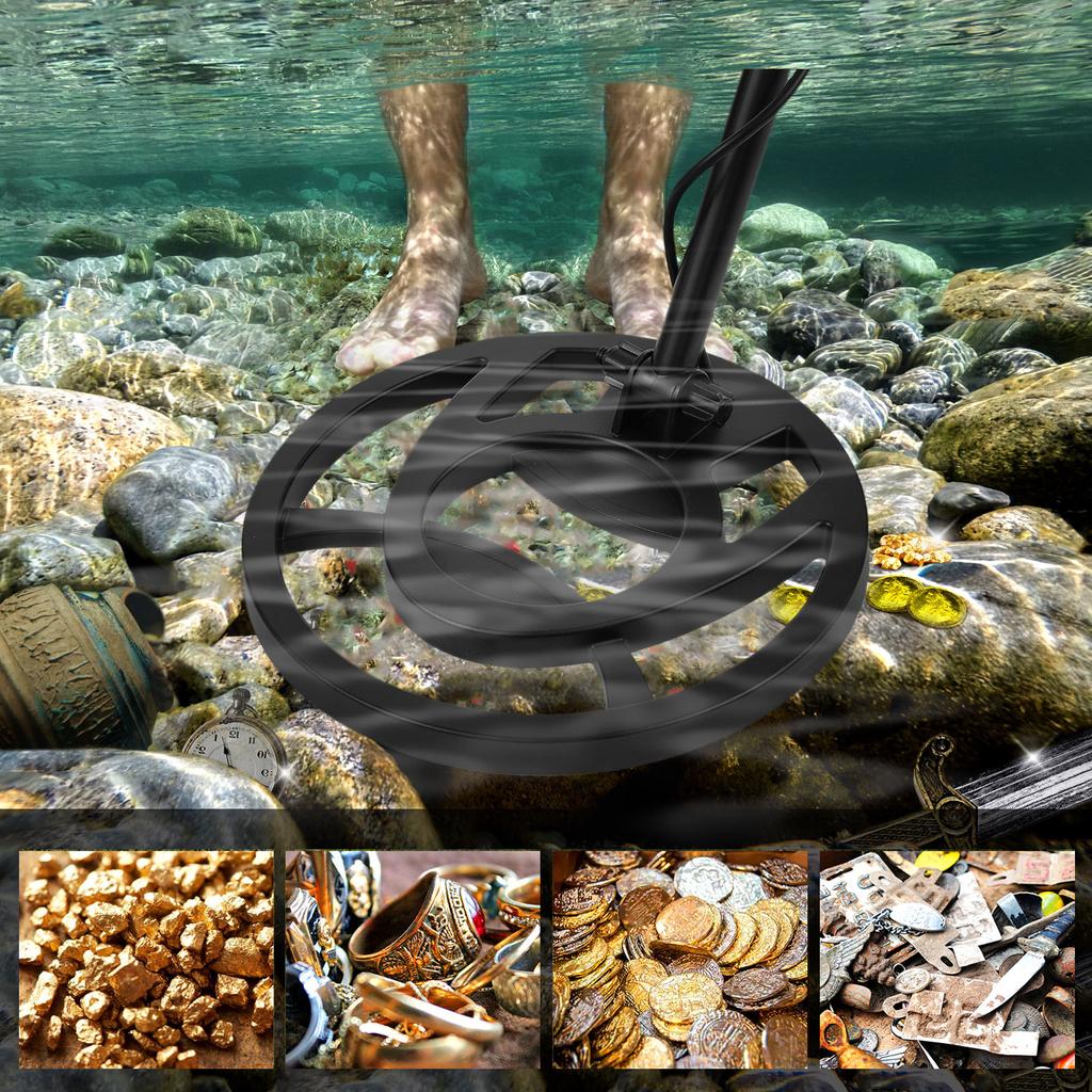 Металлоискатель для взрослых и детей, профессиональный, более высокая точность и чувствительность, водонепроницаемые металлы