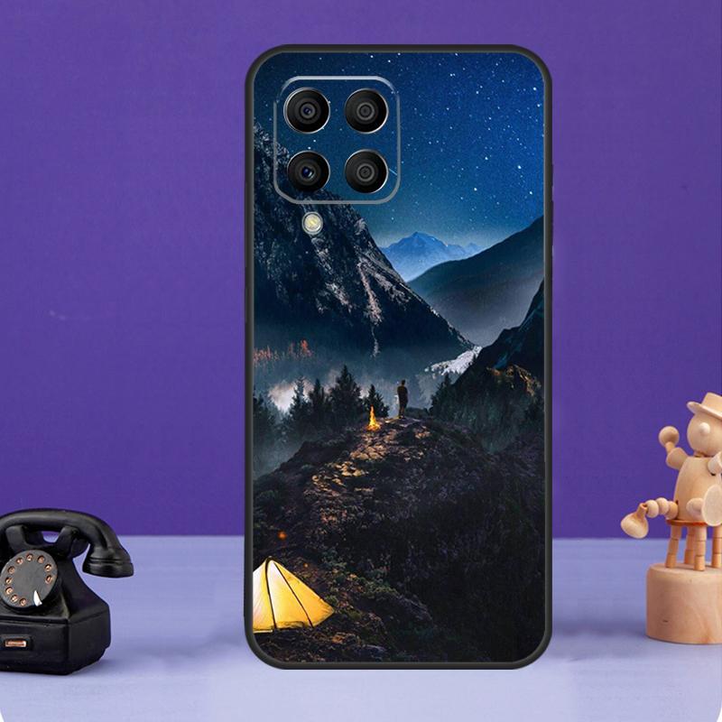 Кемпинг Природа Горы Чехол Для Samsung Galaxy M55 M35 M15 M56 M36 M16 M06 M31 M13 M33 M53 M12 M32 M52 M14 M34 M54