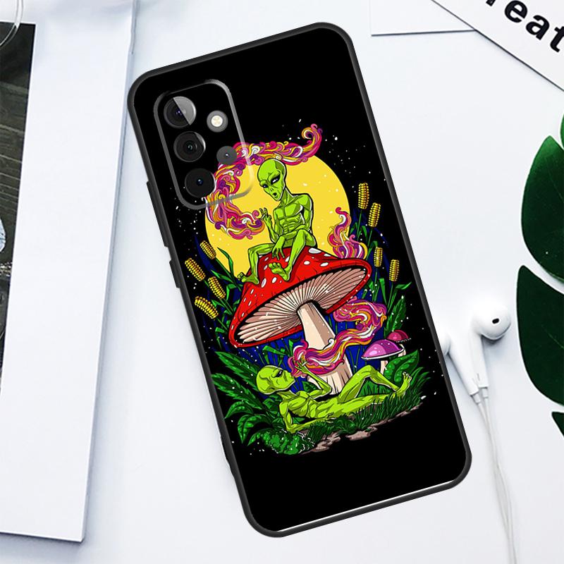 Space Alien Magic For Samsung Galaxy A13 A53 A33 A54 A34 A14 A55 A35 A15 A05 A06 A16 A22 A32 A52 Phone Case
