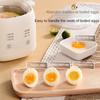 220 В автоматическая электрическая яйцеварка мини-бытовая яйцеварка для завтрака, кастрюля для приготовления пищи с чашей для варки на пару из нержавеющей стали