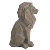 Naturecraft Geometric Sitting Lion Figurine