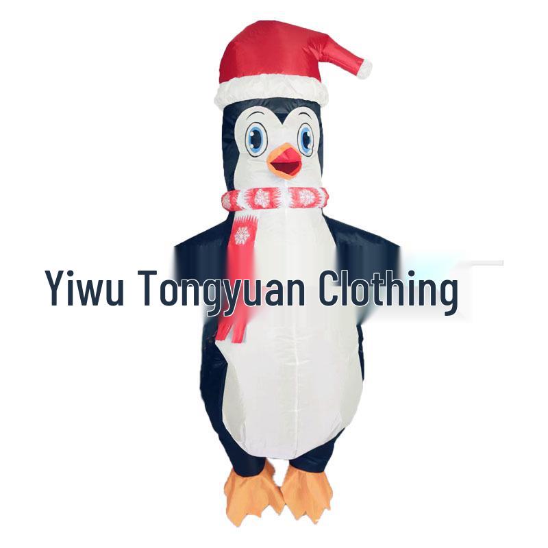 Надувной костюм елки, снеговика и оленя для праздничных вечеринок