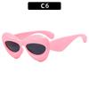 New Women Fashion Cat Eye Sunglasses Cute Candy Color Women'S Sun Glasses Funny Trend Party Eyewear  Spice Girls