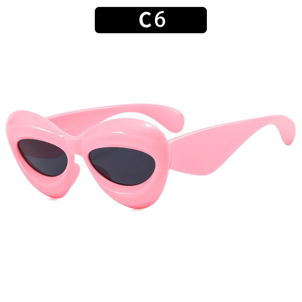 New Women Fashion Cat Eye Sunglasses Cute Candy Color Women'S Sun Glasses Funny Trend Party Eyewear Spice Girls
