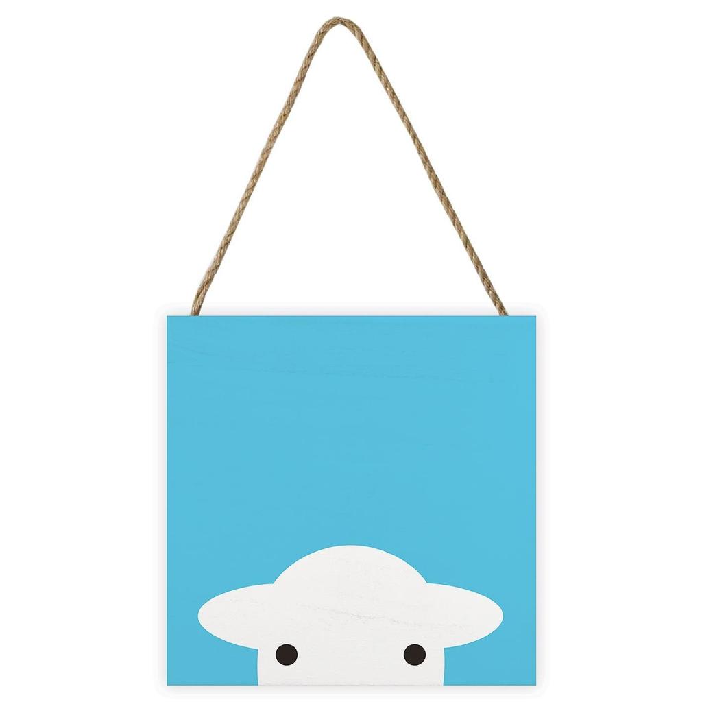 Herdy Peep Wood Plaque