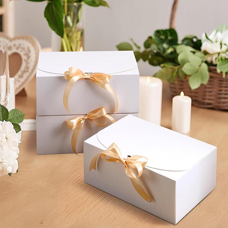 1 шт. Коробки для хранения большого размера из картона и бумаги, ручная работа, складная подарочная коробка, свадебный мешок для конфет, украшение на день рождения