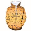 Mathematical Formula 3d Printed Hoodies For Men Kids Cool Street Long Saleeves Hoodie Autumn Tops Oversized Sweatshirt Coat