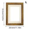 1PC Resin Art Gallery Decorative Frame Creative Square American Style Photo Frame Artwork Display Accessories