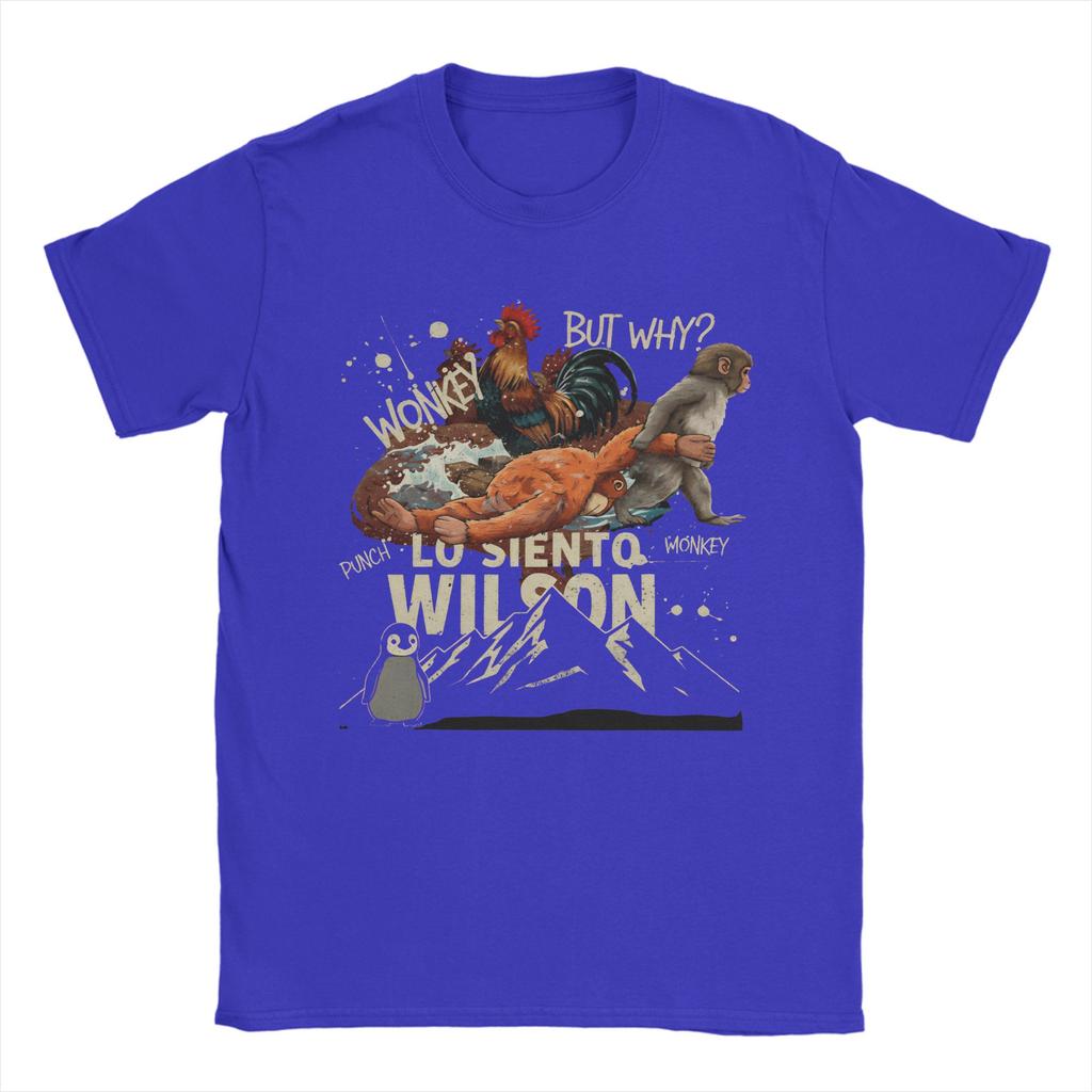 Unisex Women Punch Monkey But Why T Shirt Cotton Clothes Novelty Short Sleeve Crew Neck Tee Shirt Graphic TShirt