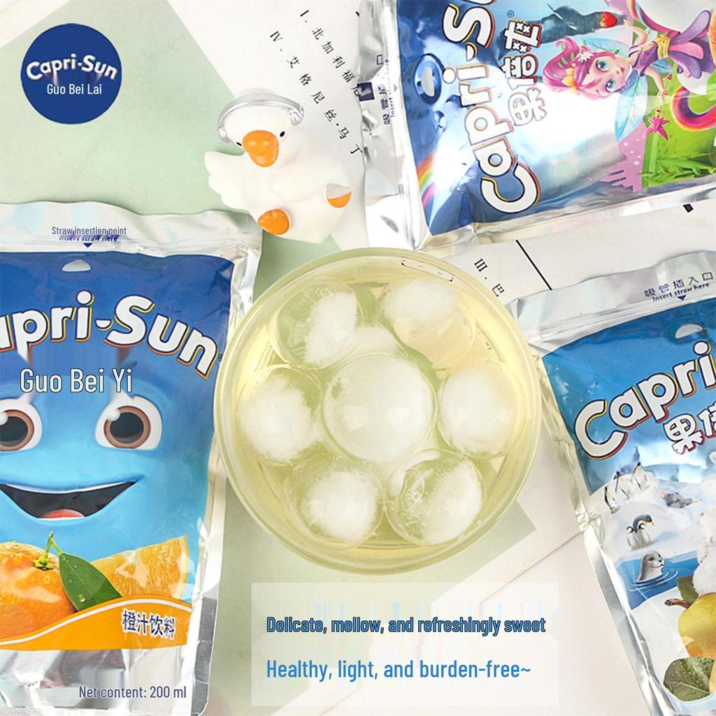 Импортная фруктовая польза: Сок для детей Little Monster Natural Freshly Squeezed 200 мл виноград, груша и апельсин