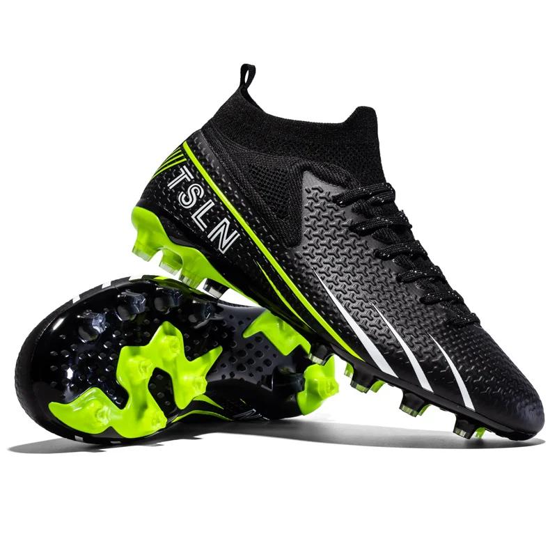 High Quality 2025 Golden Men's Football Boots Society Size 46 Superstar Soccer Shoes Cleats Man Crampon Football Training Shoes