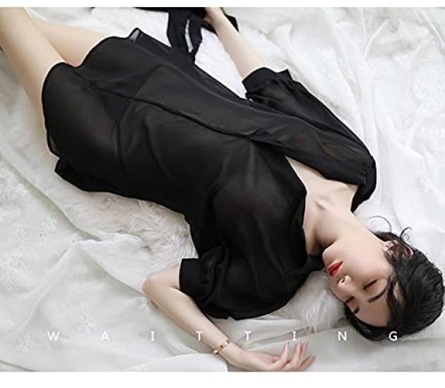 Babydoll Сексуальный Популярный Большой Размер Милый Прозрачный Экстремальный Кружевной Комплект Нижнего Белья Рубашка Стиль Нижнего Белья Пижама Мини Платье Прозрачная Ночная Рубашка