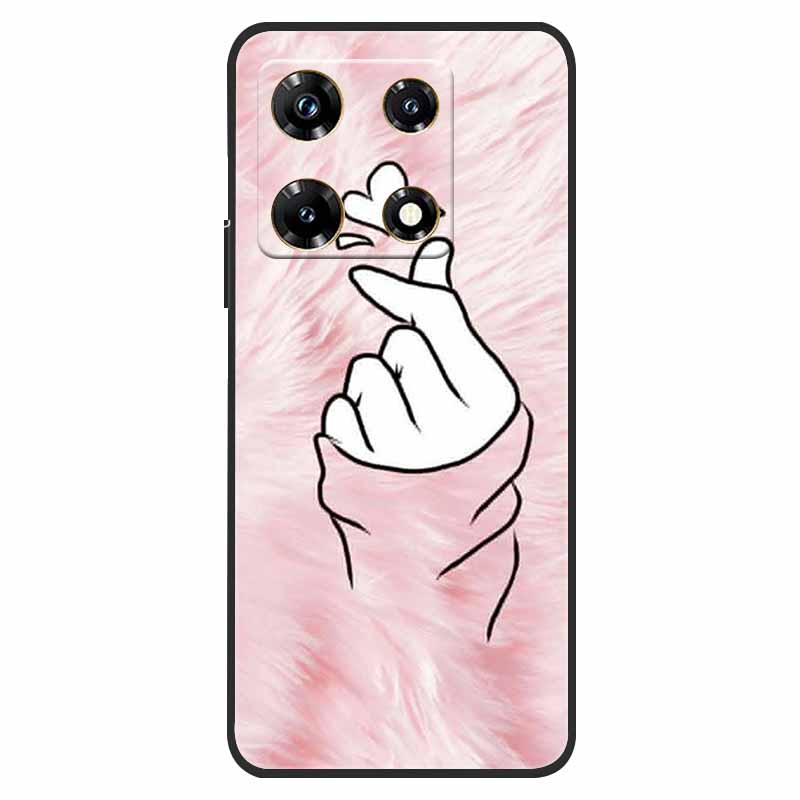 Для Infinix Note 30 5G 4G Чехол Note30i Ударопрочный Мягкий силикон ТПУ Задняя крышка Для Infinix Note 30i Чехлы для телефона Note30 4G X6833B