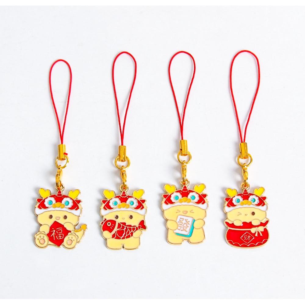 Шарм для телефона 'Год Дракона по Зодиаку' Шнурок для телефона 'Китайский Дракон' Подарок на Новый год