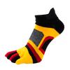 5 Pairs Ankle Toe Socks Men Boys Sport Five Finger Short Young Fashion Cotton Mesh Breathable Deodorant Happy Socks with Toes