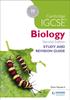The Cambridge IGCSE Biology Study and Revision Guide 2nd Edition Book