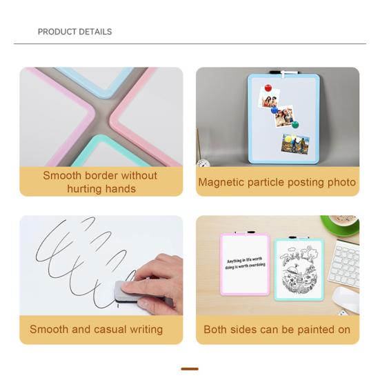 Маленькая доска для сухого стирания 14" x 11" Мини-белая доска с маркером