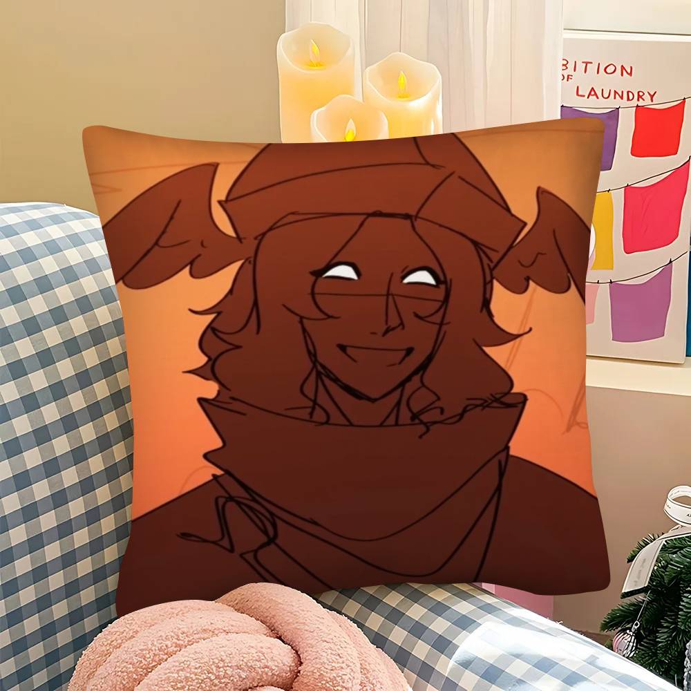 pc EEpic The Musical Pillow Case Fashion Square Pillowcase Bedroom Sofa Room Ins Decoration Leisure