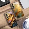 Текстура золотого мрамора Для Samsung Galaxy S26 S20 FE S21 S22 S23 Plus S24 Ultra 25Ultra S21+ S9 S22 S8 Золотой стеклянный чехол для телефона