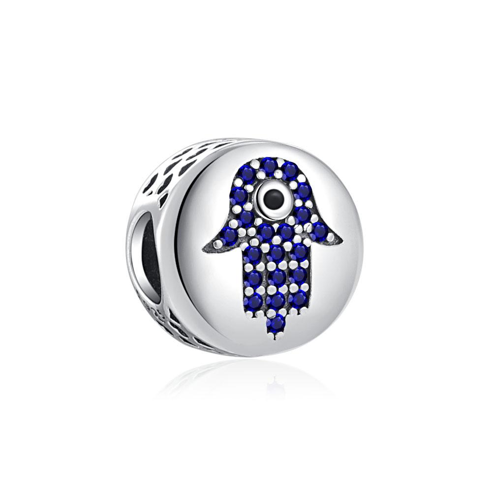 Хэллоуин Медный Тыква Призрак Шарм Шляпа Глаза Бабочка Бусина Подходит Женщинам Оригинальный Браслет Украшения Для Рождественского Подарка