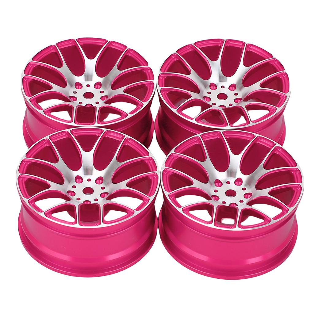 4PCS RC Wheel Hubs Replacement for MN128 MN86 G500 1/12 Aluminium Alloy RC Car Wheel Rim Hub
