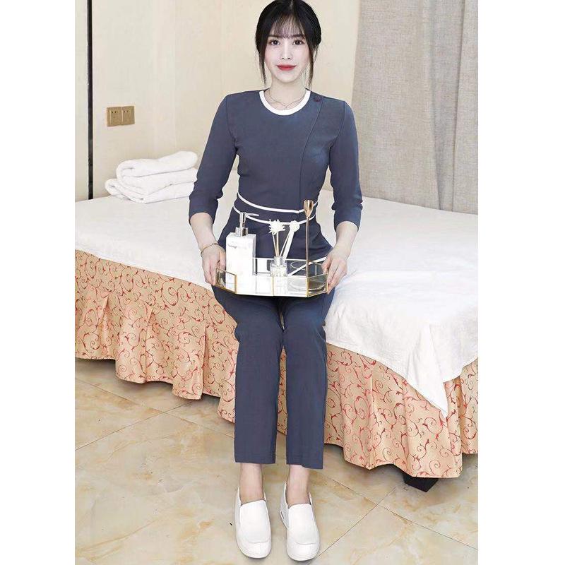Women's Beauty Salon Technician Uniform - Professional Suit for Aesthetic Skin Management
