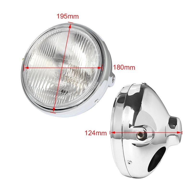 Front Headlight For Honda Cb400 Motorcycle Headlamp Assembly For Cb-1 X4 Cb1300 Vtec1/vtec2/vtec3/vtec4 Models