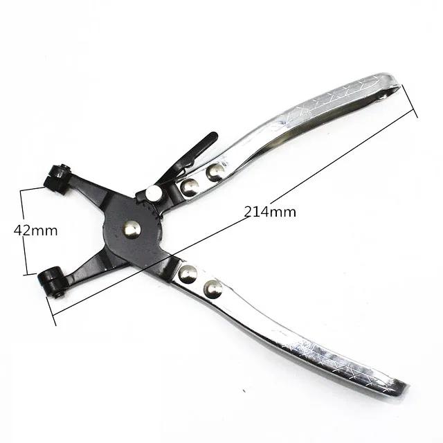 Плоскогубцы для хомутов автомобиля, инструмент для удаления водопроводных труб для топлива, хомуты для шлангов охлаждающей жидкости, более толстая ручка, повышенная прочность, комфорт