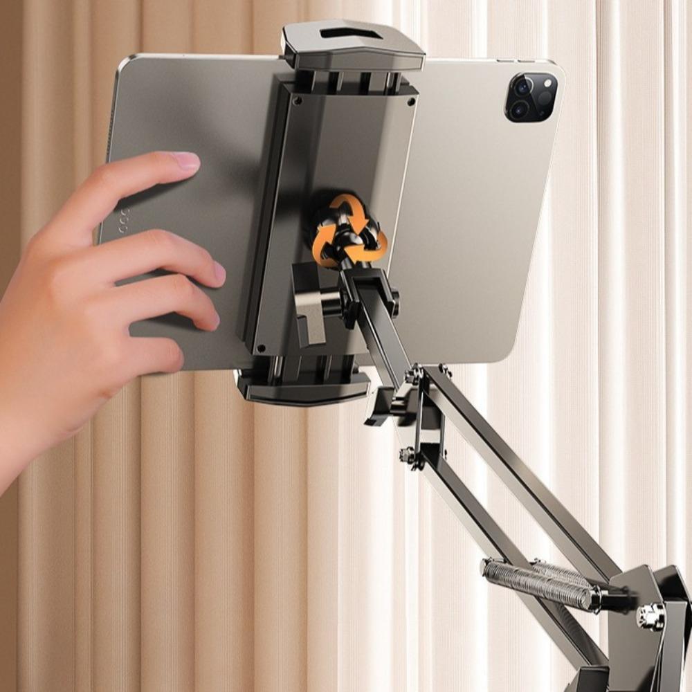 Foldable Flexible Arm Phone Mount Hidden Portable Lazy Bracket New Tablet Stand