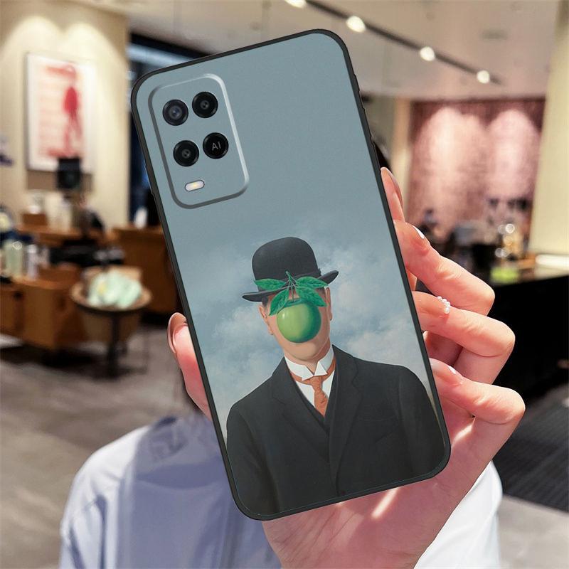 Чехол Rene Magritte для Oppo A78 A98 A79 A18 A38 A58 A40 A60 A80 A16 A76 A96 A15 A74 A94 A54 A17 A77