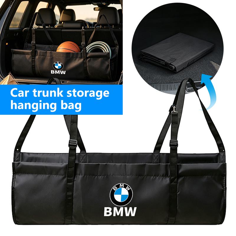 Multifunctional Oxford Cloth Car Trunk Hanging Storage Pocket For BMW M 1 3 4 5 6 7 Series M3 M6 F01 F02E34 E36 E70 F10 X6 X1 BV4