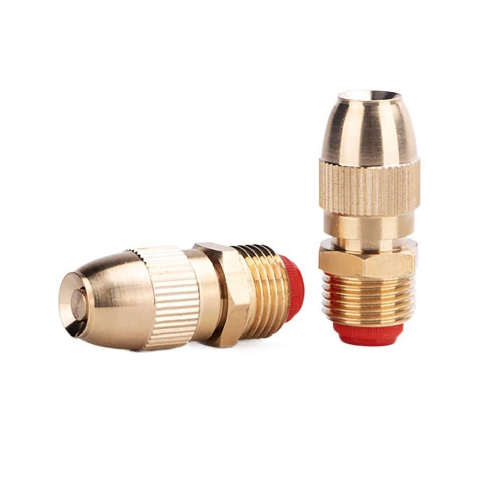 Новая регулируемая форсунка-распылитель Латунная G1/2 Форсунка для туманообразования Садовый полив Полив сада