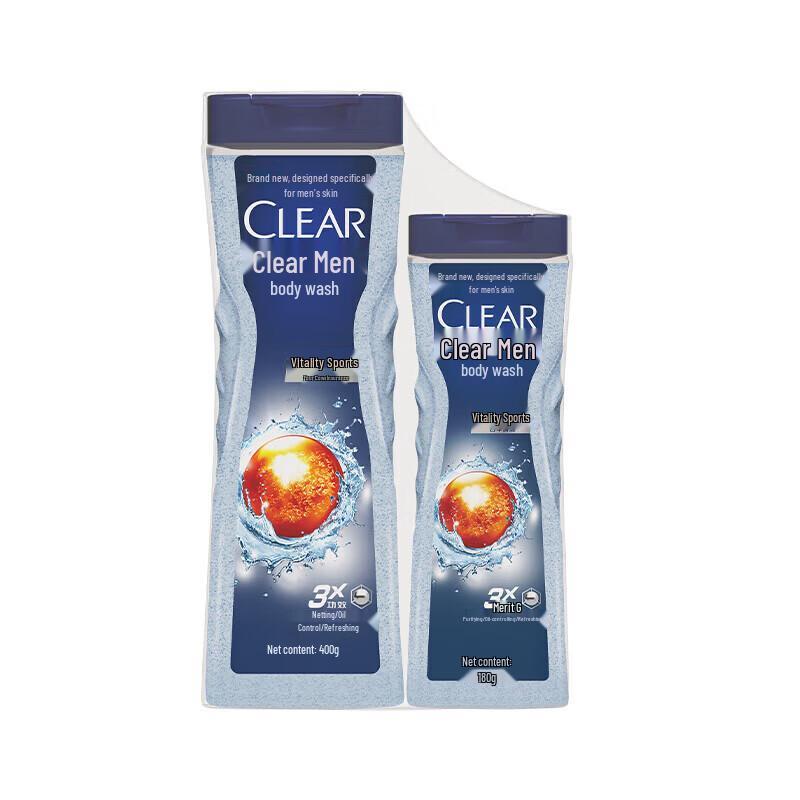 CLEAR Men Balancing Oil-Control Body Wash