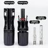 10/50/100 Sets Solar Connector Solar Plug Cable Connectors for Solar Panels Photovoltaic System 30A 50A 1000VDC 1500VDC
